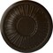 Ekena Millwork Leandros Ceiling Medallion (Fits Canopies up to 6 3/8"), Hand-Painted Bronze, 19 7/8"OD x 1 1/4"P CM22LNBZS - alternate 1